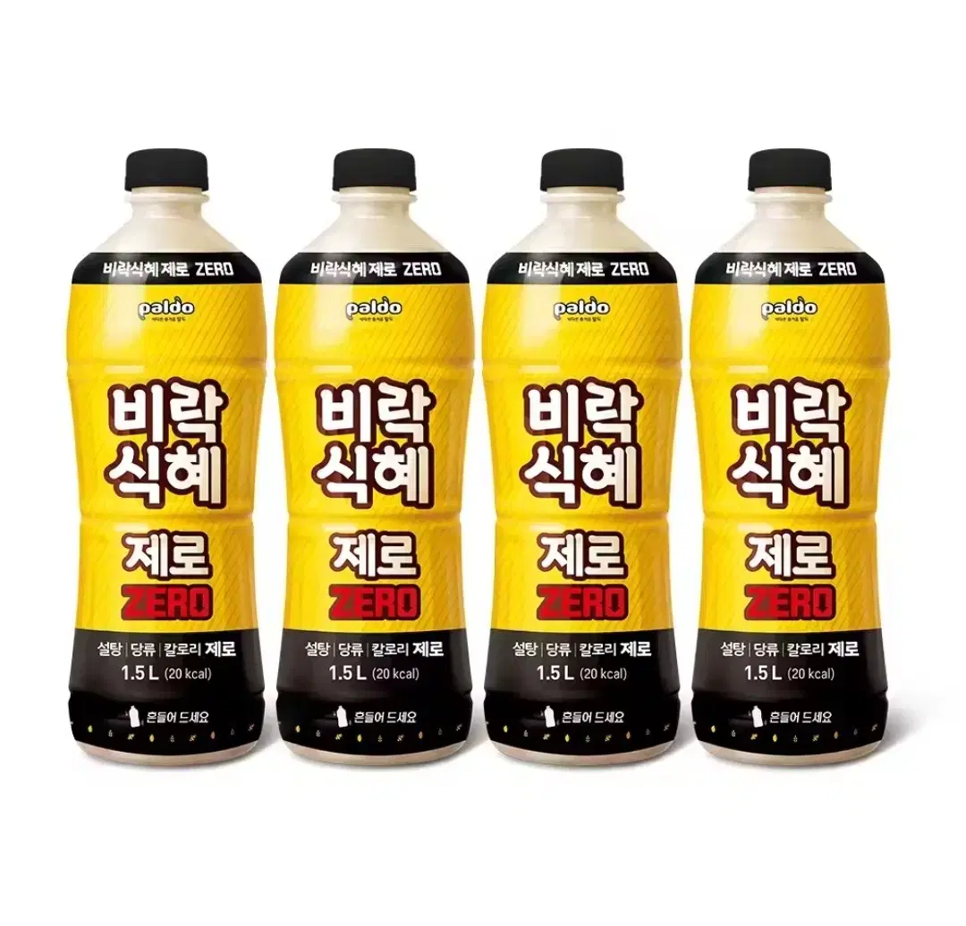 [무료배송] 비락식혜 제로 1.5L 4개